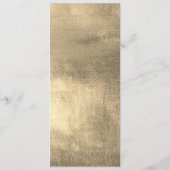 黒エレガント金箔卒業 メニュー (裏面)