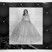 黒エレガント銀写真キンセアニェラ3つ折 三つ折りプログラム (内部中)