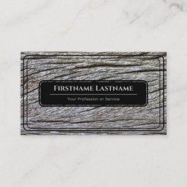 黒エレガント額木製スタイル木目グレー 名刺