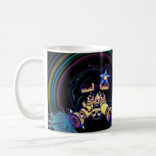 黒オゾン コーヒーマグカップ