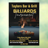 黒カスタマイズビリモダンヤード大会バー ウィンドウサイン (シート3)