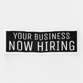 黒カスタム色採用バナー 横断幕 (横)