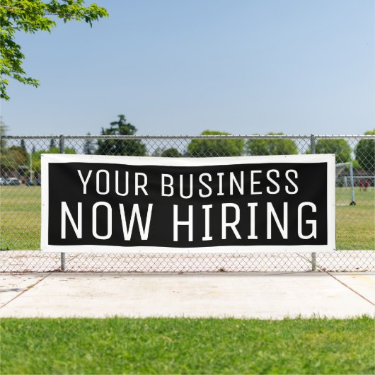 黒カスタム色採用バナー 横断幕 (インサイチュ)