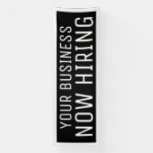 黒カスタム色採用バナー 横断幕 (縦)