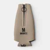 黒カスタム象で缶クーラー ボトルクーラー (裏面)