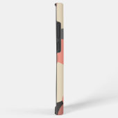 黒カスタム赤分子サムスンフォンケース SAMSUNG GALAXYケース (右側面)