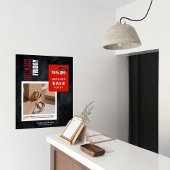 黒カスタム金曜売却の写真率 ポスター