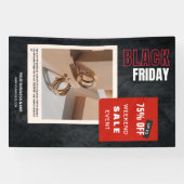 黒カスタム金曜売却の写真率 横断幕 (横)