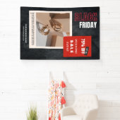 黒カスタム金曜売却の写真率 横断幕 (インサイチュ)