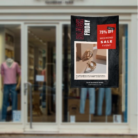 黒カスタム金曜売却の写真率 横断幕