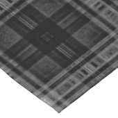 黒カッコいいと白の格子状スカルテーブルクロス テーブルクロス (アングル)