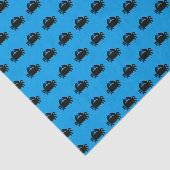 黒カニシルエット 薄葉紙 (詳細)