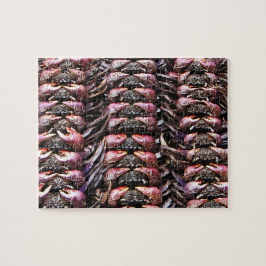 黒カニ[ポーNa] ...タイ通り食品 ジグソーパズル (横)