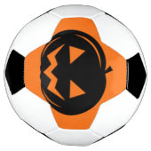 黒カボチャ サッカーボール (回転)