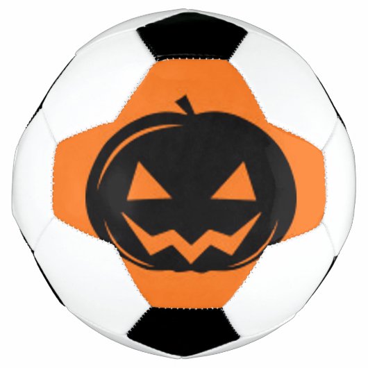 黒カボチャ サッカーボール (正面)
