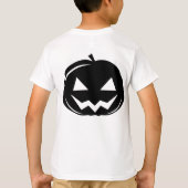 黒カボチャ Tシャツ (裏面)