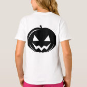 黒カボチャ Tシャツ (裏面)