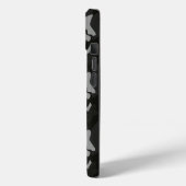 黒カモフラージパターン Case-Mate iPhoneケース (裏面 / 左)