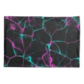 黒カラフル煙標準サイズ 枕カバー (裏面)