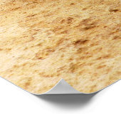 黒キスをする尾草原の犬 ポスター (角)