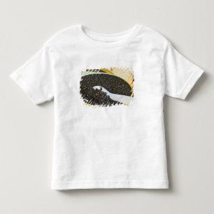 黒キャビアと真珠貝のスプーンで トドラーTシャツ