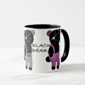 黒クマ君 BLACK BEAR マグカップ (正面右)