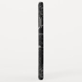 黒クラシック大理石パターン Case-Mate iPhoneケース (裏面/右)