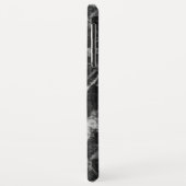 黒クラシック大理石パターン Case-Mate iPhoneケース (裏面/左)