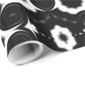 黒クラシック白 ラッピングペーパー (ロールコーナー)