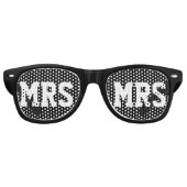 黒クール人妻花嫁結婚夫人 レトロサングラス (正面)