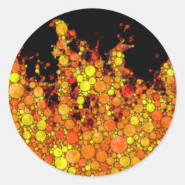 黒クール炎 ラウンドシール