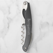 黒グラデーション ソムリエナイフ (正面)
