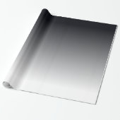 黒グラデーション ラッピングペーパー (アンロールド)