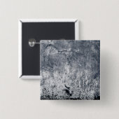 黒グランジ灰色グレー黒いEMO怖いランダムなABSTR 缶バッジ (正面&裏面)