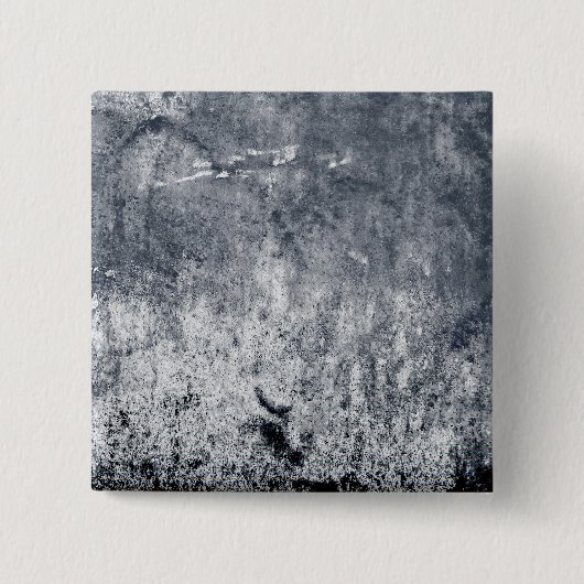 黒グランジ灰色グレー黒いEMO怖いランダムなABSTR 缶バッジ (正面)