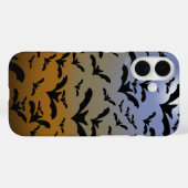 黒コウモリと美しい月夜に夢中 Case-Mate iPhoneケース (裏面 (横))