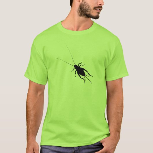 黒コオロギ Tシャツ (正面)