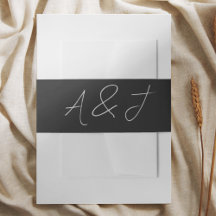 黒コンテンポラリー結婚式の引き出物