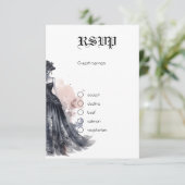 黒ゴシックドレ結婚スのエンクロージャカード エンクロージャーカード (スタンド正面)