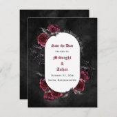 黒ゴシックTil Death私たちPart Save日付 (正面/裏面)