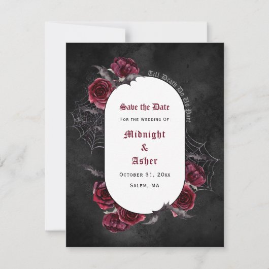 黒ゴシックTil Death私たちPart Save日付 (正面)