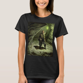 黒シャツに対する女の恐怖 Tシャツ