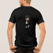 黒シャツ トライブレンドＴシャツ (裏面)