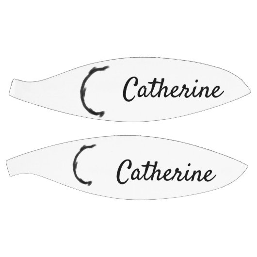 黒シンプルミニマルモノグラム文字C追加の名前T バスケットボール (パネル)