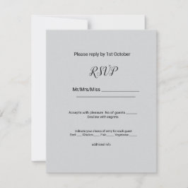 黒シンプルw名前の追加文字編集可能 出欠カード