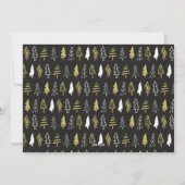 黒シームレモダンス金ゴールドホワイトフォレストパイン シーズンカード (裏面)