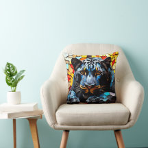 黒ジャグアモザイクのステンドグラス