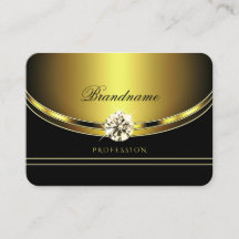 黒スタイリッシュと金ゴールドとダイヤきらめくン