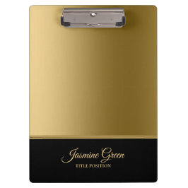 黒スタイリッシュと金色 クリップボード