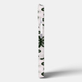 黒スタイリッシュ白の化学パターン Case-Mate iPhoneケース (裏面 / 左)